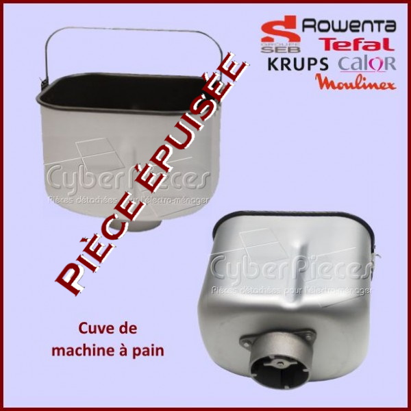 Cuve sans pale Seb SS-188072 - PiÃÂ¨ces machine ÃÂ  pain