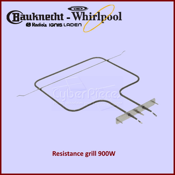 Resistance voute 900W Whirlpool 481225998473