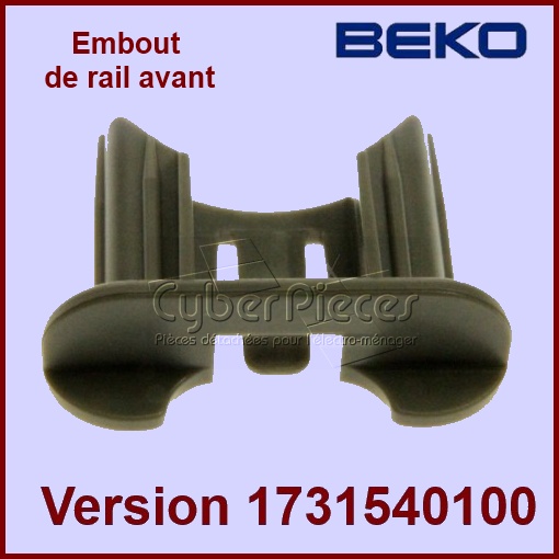 Embout de rail avant 1731540100 - PiÃ¨ces lave-vaisselle