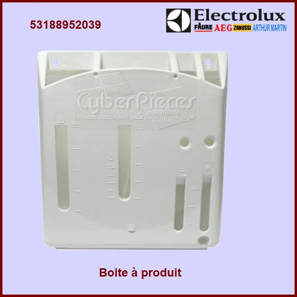 Boîte à produits Electrolux 1291912283 -  Pièces machine à laver