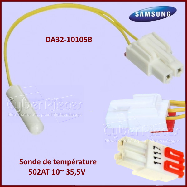 Sonde de temperature Samsung DA32-10105B - Pièces réfrigérateur &amp; c...
