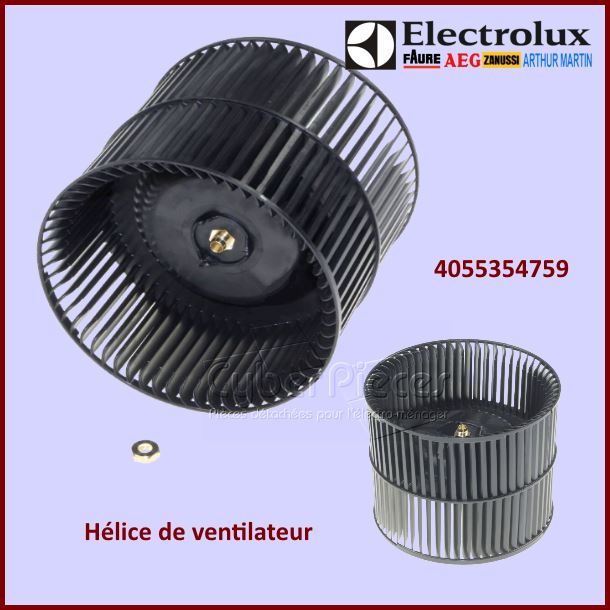 Hélice moteur 59 pales Electrolux 4055354759 - Pièces sèche-linge