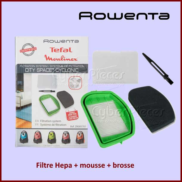 Filtre Hepa + mousse + brosse Rowenta ZR005701