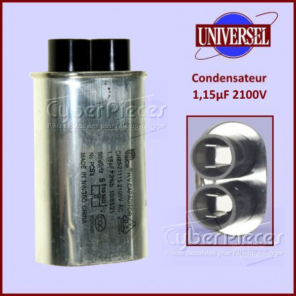 Condensateur H.T. 1,15µF 2100V