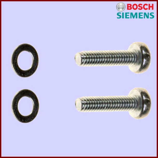 Lot de 2 Vis de fixation des brûleurs 00186919 ( avec rondelle) - P...