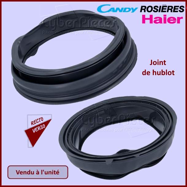 Manchette de hublot Candy 49045766 Haier 0020300590
