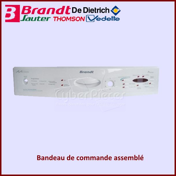Bandeau de commande Brandt 32X0049 - Pièces lave-vaisselle
