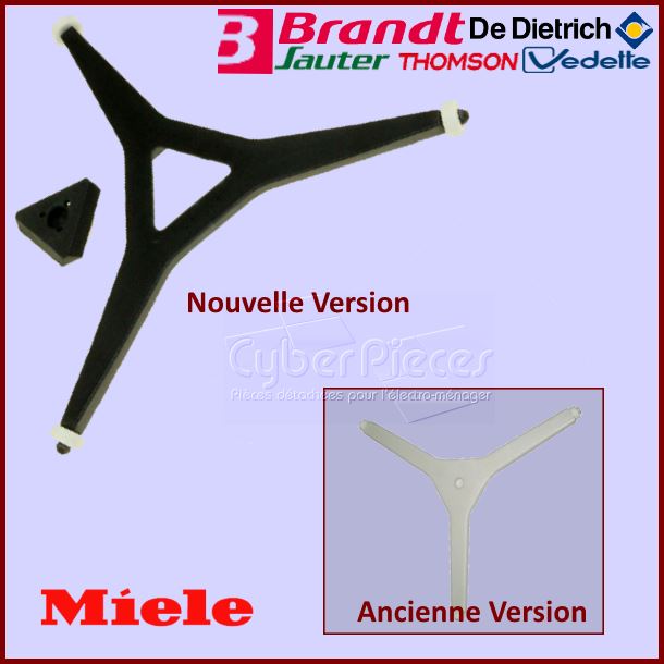 Entraineur croisillon pour Plateaux Tournant 75X0255 - Pièces Micro...