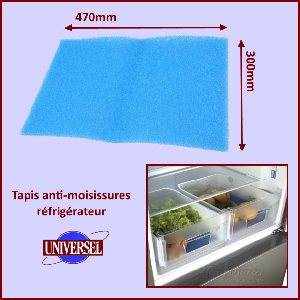 Tapis Fraicheur anti-moisissures - Pièces réfrigérateur & congélateur