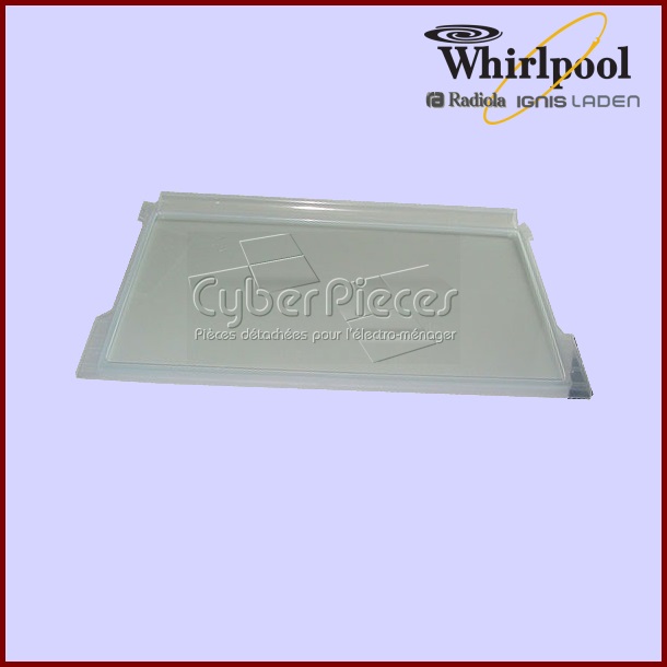 Clayette en verre 481245088283 - Pièces réfrigérateur & congélateur