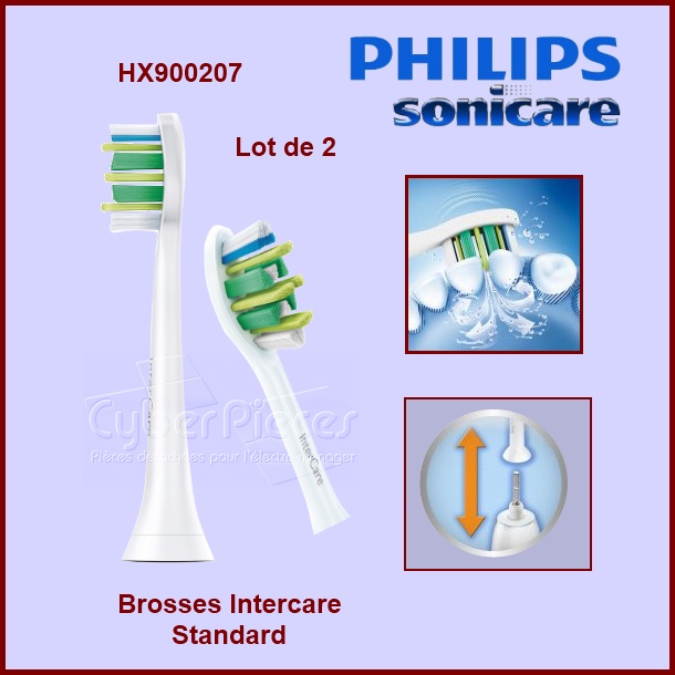 Brosse à dents Intercare standard - HX900207 - Pièces hygiène