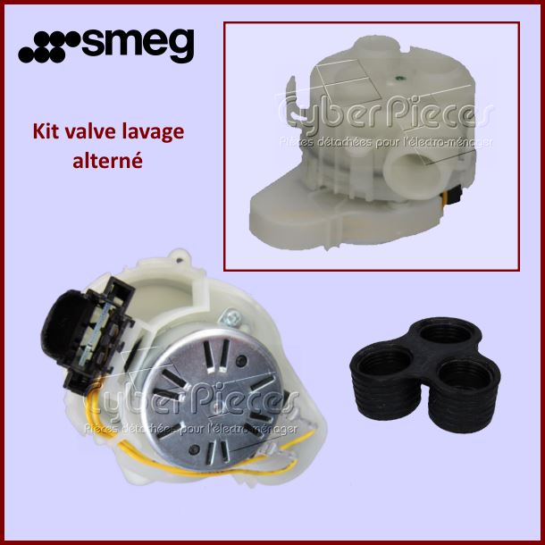 Kit valve avec joint SMEG 699130557 - Pièces lave-vaisselle