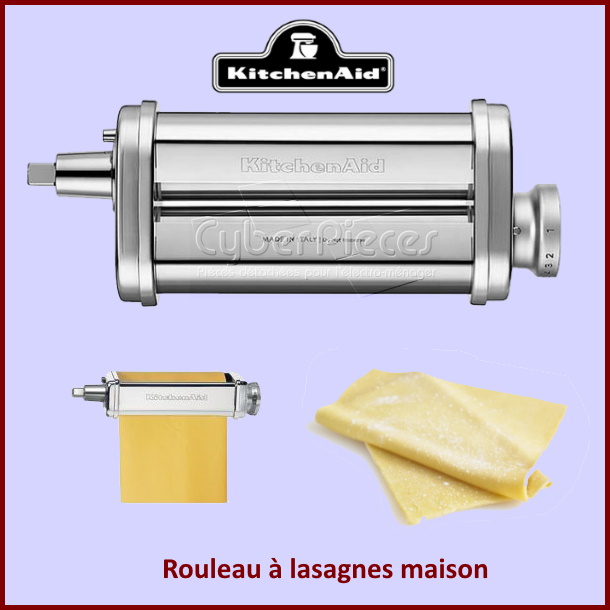 Rouleau à lasagnes maison Kitchenaid 5KSMPRA-L