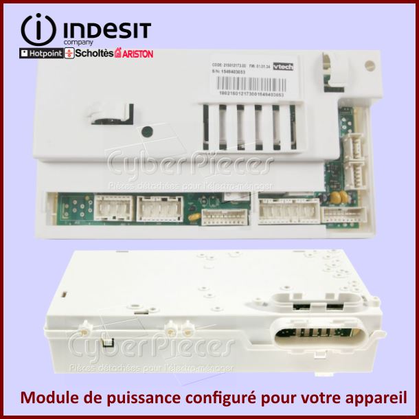 Carte Ã©lectronique ARC2.75 COLL FULL WM BPPTCLOWP ED Indesit C00307...