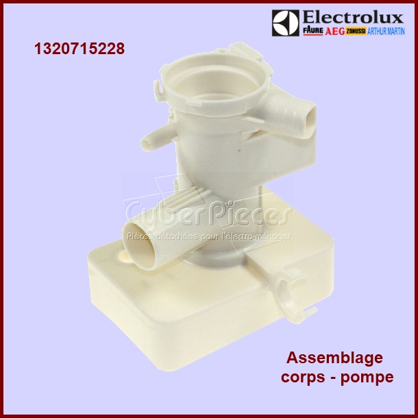 Assemblage corps-pompe TR.RIM 1320715228 -  Pièces machine à laver
