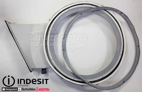 Conduit ventilation Indesit C00042529
