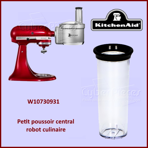 Petit poussoir central Kitchenaid W10730931