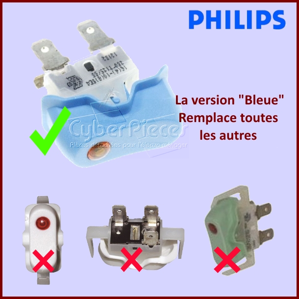 Interrupteur Lumineux  M/a Central Vapeur 423901708810***épuisé***