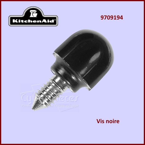 Vis noire de fixation Kitchenaid 9709194 - 4162142 - Pièces robot p...