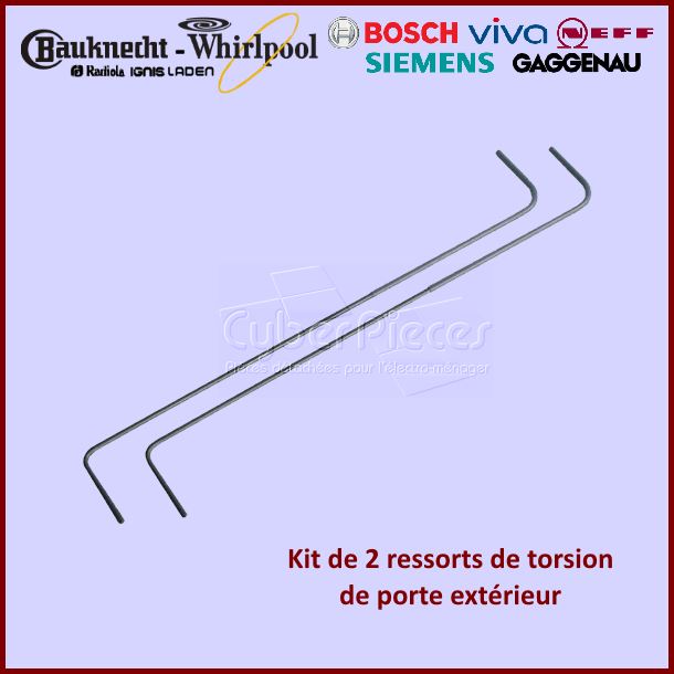 Lot de 2 ressorts Whirlpool 481249248171 -  Pièces machine à laver