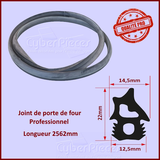 Joint de porte de four PRO 2562mm