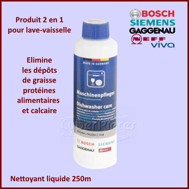 Produit d'entretien Bosch 00311993 - Pièces lave-vaisselle