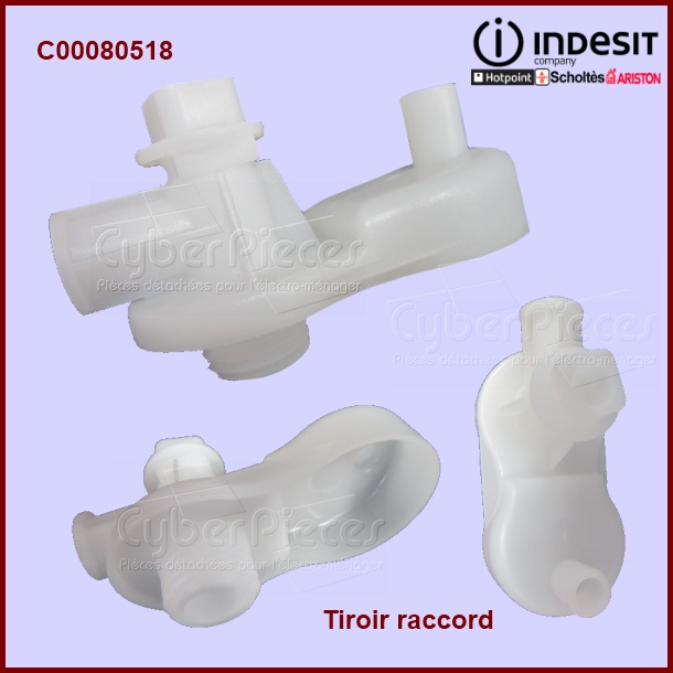 Tiroir raccord overflow C00080518 - Pièces lave-vaisselle