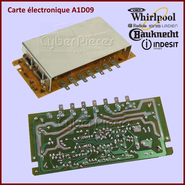 Carte Ã©lectronique A1D09 Whirlpool 481921478165