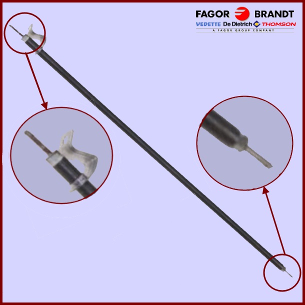 Résistance Quartz 115V AS6004675 - Pièces four
