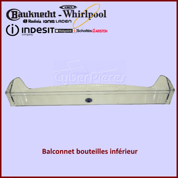 Balconnet inférieur 480132102034 - Pièces réfrigérateur & congélateur