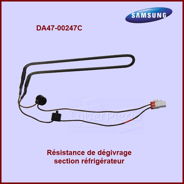 Résistance de dégivrage DA4700247C section réfrigérateur - Pièces r...