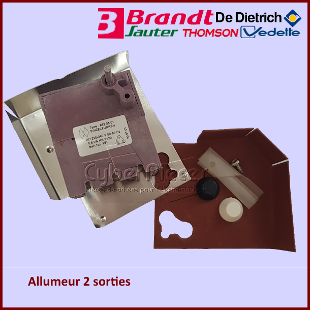 Allumeur 2 sorties Brandt 77X1395