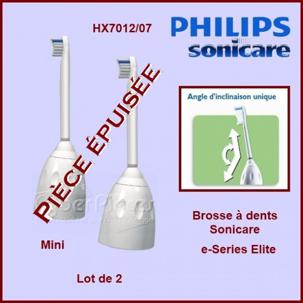 Brosse à dents e-Series Elite HX7012/07***Pièce épuisée***