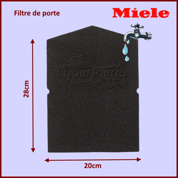Filtre de porte Miele 6057930