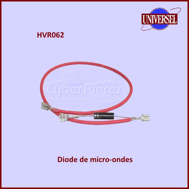 Diode + Fils HVR062 / 5899311 - 5838322 - Pièces Micro-ondes