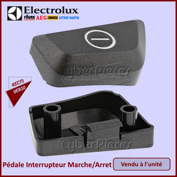 Pédale Interrupteur Marche/Arret Electrolux 2198724045 / 2198724037