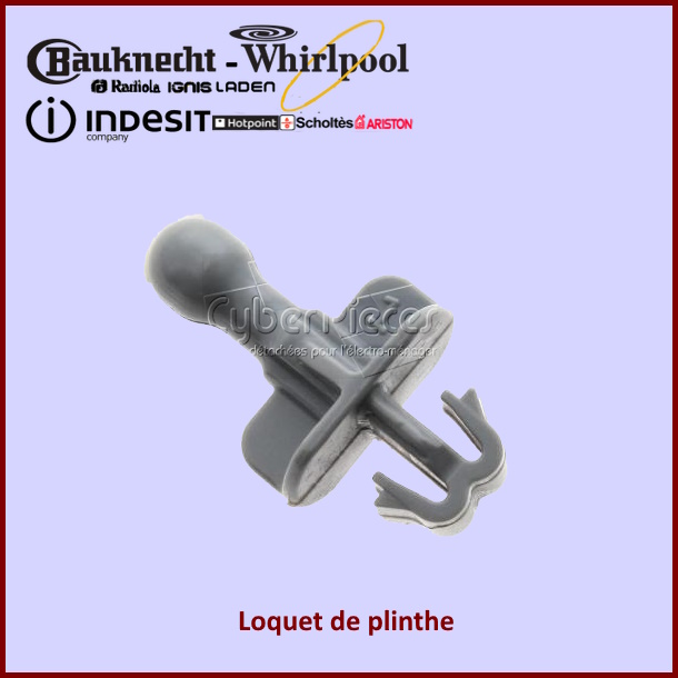 Loquet de plinthe Indesit C00113858