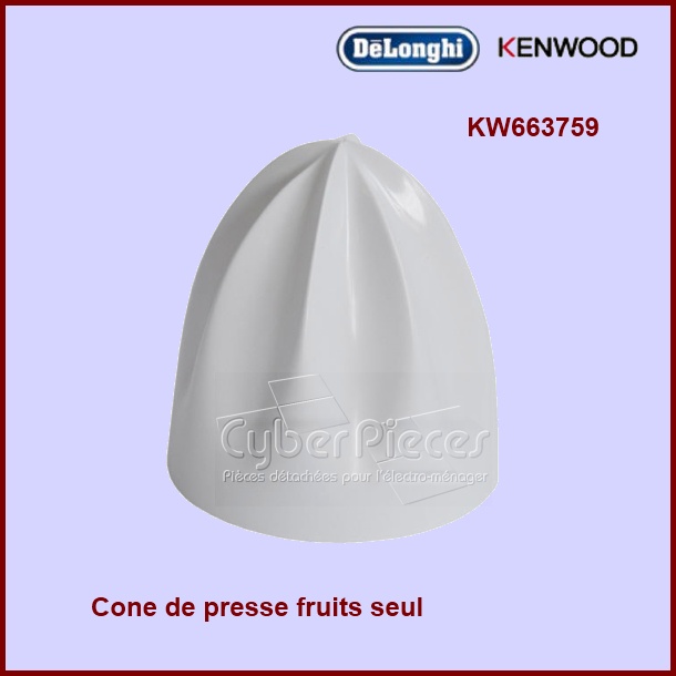 Cone de presse fruits seul KW663759 - Pièces robots ménagers