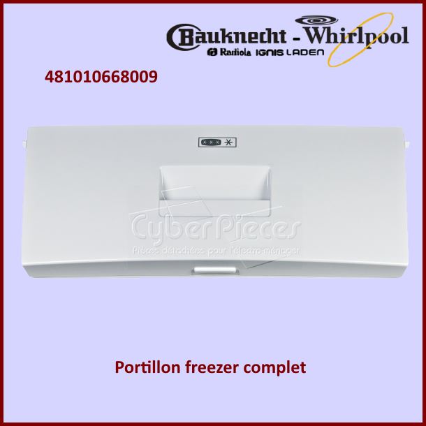 Portillon freezer Whirlpool 481010668009 - Pièces réfrigérateur & c...