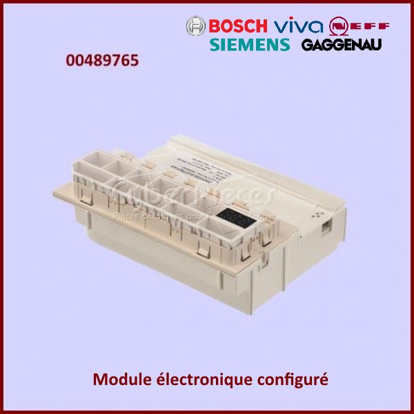 Carte Ã©lectronique de Commande Bosch 00489765 - PiÃ¨ces lave-vaisselle