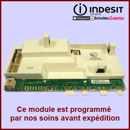 Carte Ã©lectronique EVO 2 Indesit C00254297 -  PiÃ¨ces machine Ã  laver