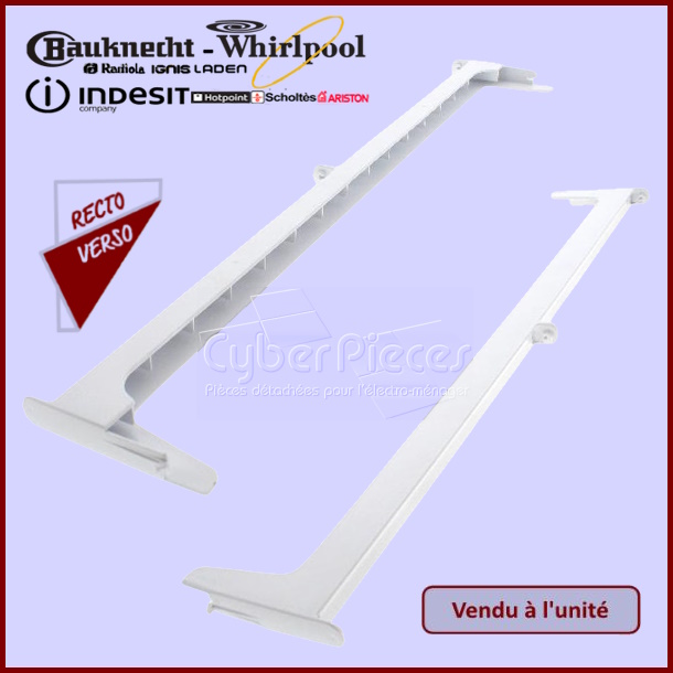 Profil couvre bac à légumes C00174918 - Pièces réfrigérateur & cong...