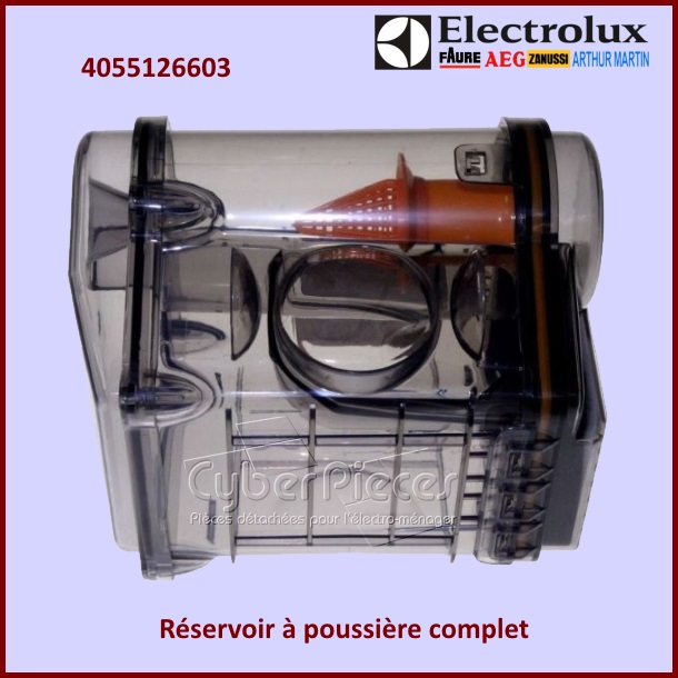 Réservoir à poussière complet 4055126603 - Pièces aspirateur