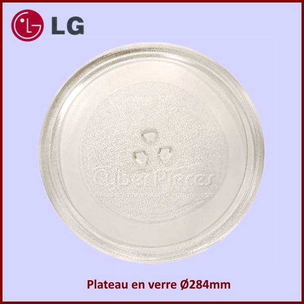 Plateau en verre 284mm LG 3390W1G012A