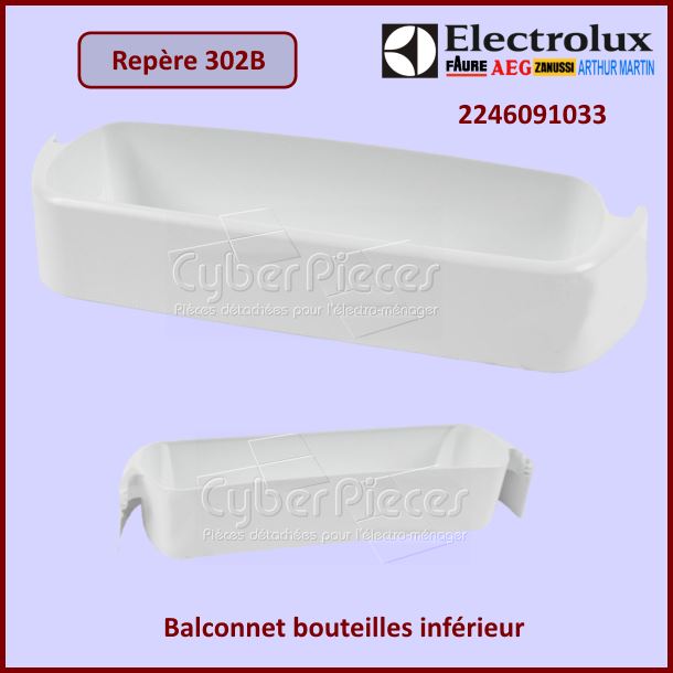Balconnet Ã  bouteilles Electrolux 2246091033 - PiÃ¨ces rÃ©frigÃ©rateur...