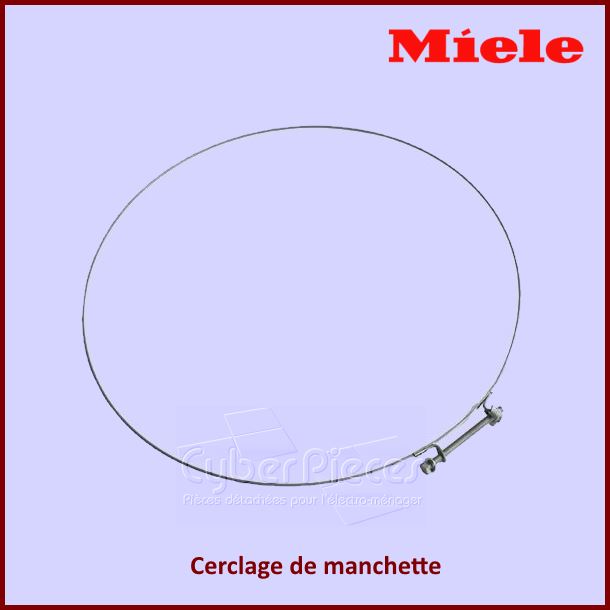 Cerclage de manchette Miele 1225861 -  Pièces machine à laver