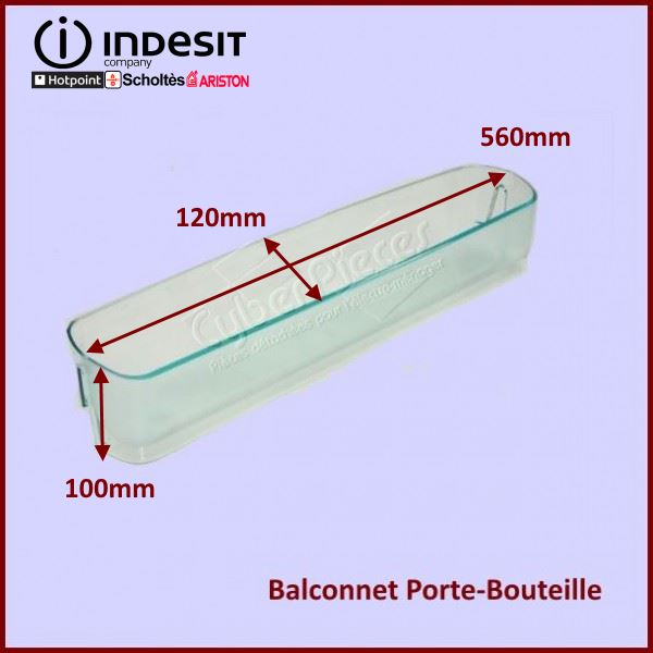 Balconnet Bouteilles Indesit C00144570 - Pièces réfrigérateur & con...