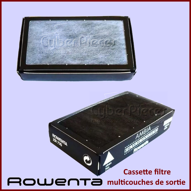 Cassette filtre de sortie Rowenta ZR-776