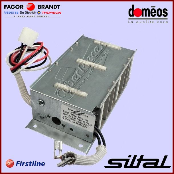 Résistance chauffage sèche Linge 2650-2750W - Pièces sèche-linge