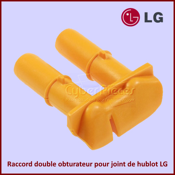 Raccord double obturateur pour joint de hublot LG 4932ER3007A